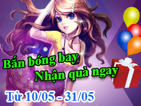 Bắn bóng bay - Nhận quà khủng