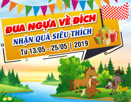 Đua Ngựa Về Đích - Nhận Quà Siêu Thích