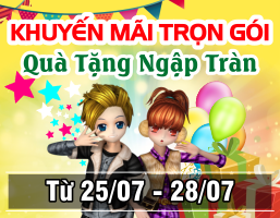 Khuyến Mãi Trọn Gói - Quà Tặng Ngập Tràn
