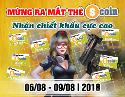 Mừng ra mắt thẻ Scoin - Nhận chiết khấu cực cao
