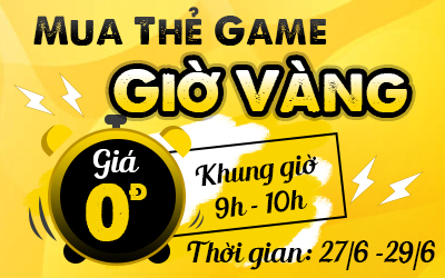 Săn Thẻ Game Giờ Vàng - Giá 0Đ tại Trumthe.com