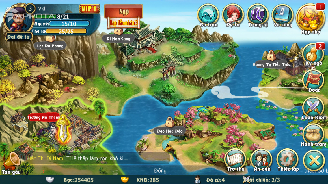 Những điểm hấp dẫn game thủ của Mộng Hiệp Khách Mobile