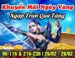 Khuyến Mãi Ngày Vàng - Ngập Tràn Quà Tặng