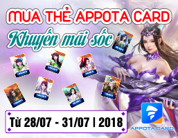 Mua Appota Card - Khuyến mãi Sốc