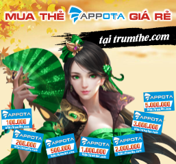 Mua thẻ Appota online giá rẻ qua Paypal