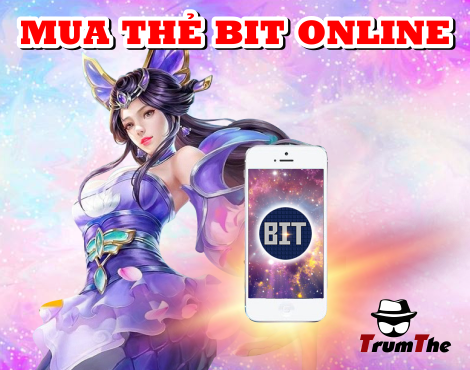 Mua thẻ BIT online tại trumthe.com để nạp game thỏa thích