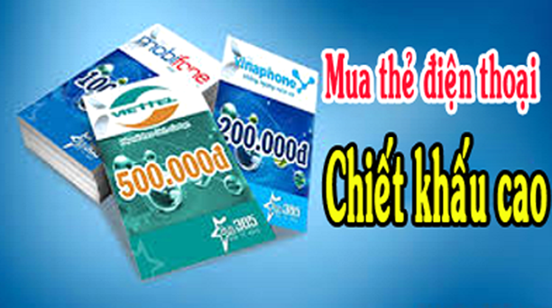 Địa chỉ mua Thẻ Điện Thoại giá rẻ nhất hiện nay