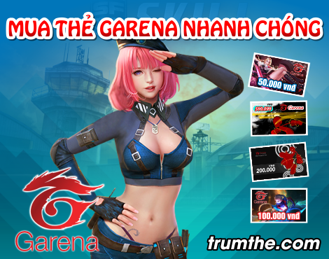 Mách bạn cách Mua Thẻ Garena đơn giản, nhận chiết khấu khủng