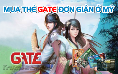 Bí quyết mua thẻ Gate đơn giản nếu sống ở Mỹ