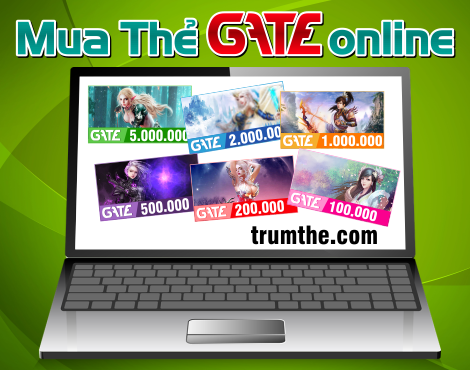 Thẻ Gate và những điều cần biết khi nạp thẻ