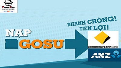 Mua Thẻ Gosu Bằng Commonwealth Bank Ở Úc