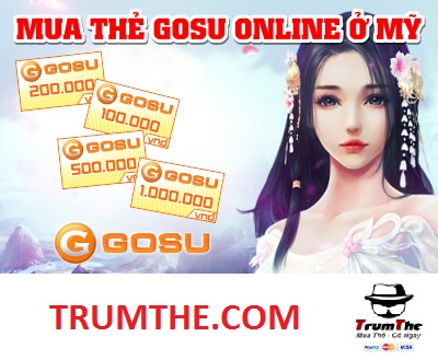 Mua Thẻ Gosu Ở Mỹ Tiện Lợi Như Thế Nào?