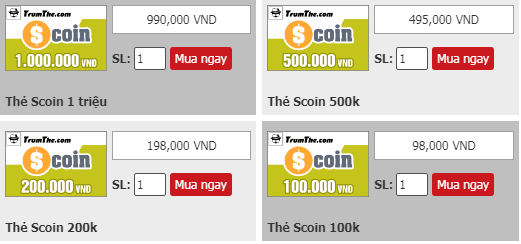 Bí quyết mua thẻ Scoin giá rẻ nhất trên thị trường