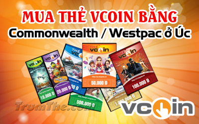 Làm sao có thể mua thẻ Vcoin nhanh nếu sống ở Úc?