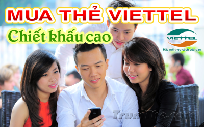 Có hay không nơi mua thẻ Viettel nhận chiết khấu cao?