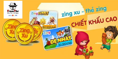 Cách mua thẻ Zing online nhận chiết khấu cao ở nước ngoài