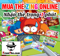 Mua thẻ Zing và cùng tìm hiểu về Kiếm Khách VNG