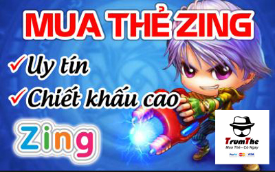 Mua thẻ Zing online chiết khấu cao ở đâu là tốt nhất?