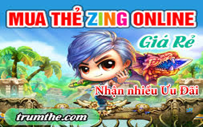 Những ưu đãi nhận được khi Mua Zing Card tại Trumthe.com