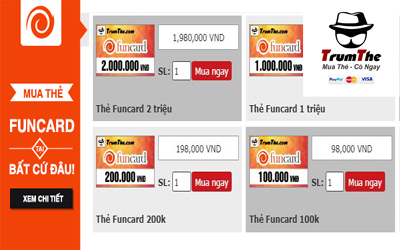 Bật mí bí quyết Nạp Card Funcard online vô cùng đơn giản, dễ làm