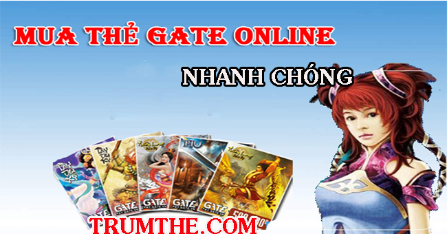Mua Thẻ Gate- Nạp Thẻ Gate Nhanh Chóng