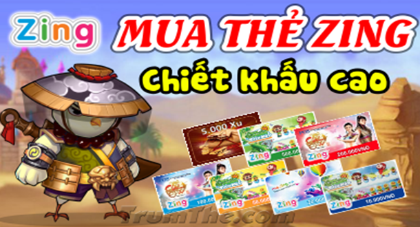 Hướng dẫn nạp Zing card chiến game VNG nhanh chóng nhất