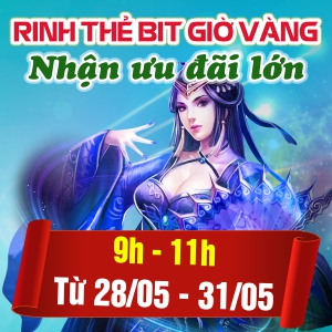 Rinh thẻ BIT giờ vàng - Nhận ưu đãi lớn