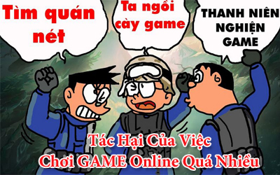 Tác Hại Của Việc Chơi Game Online Quá Nhiều