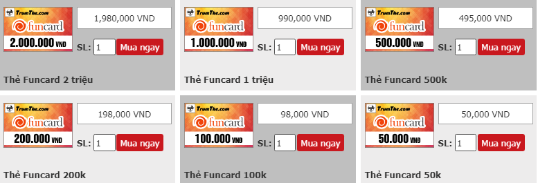 Thẻ Funcard là gì? Nạp game gì? Mua ở đâu uy tín?