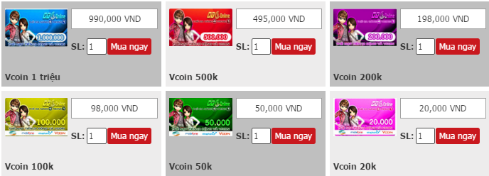 Mua thẻ Vcoin siêu rẻ qua Paypal khi ở nước ngoài