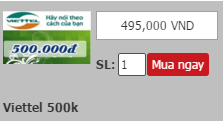 Mua thẻ viettel online ở đâu