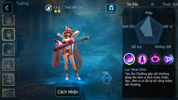 Game 3Q 360Mobi - Hướng dẫn lên đồ cho Thái Văn Cơ