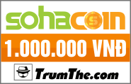 Thẻ Sohacoin 1 triệu